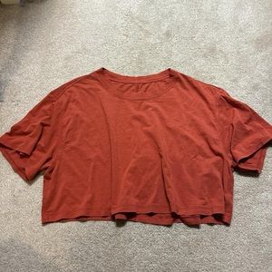 Lululemon All Yours Boxy Cropped T-Shirt